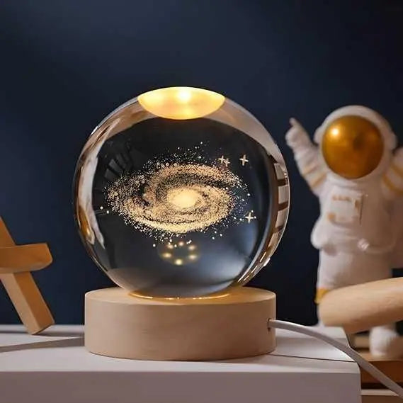 3D Crystal Lamp Ball(Assorted Design) Zapiffy.store