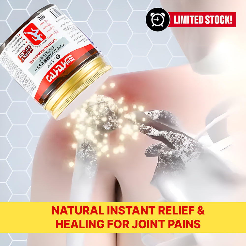 Japanese Instant Pain Relief Soothing Massage Gel |🔥Buy 1 Get 1 Free🔥