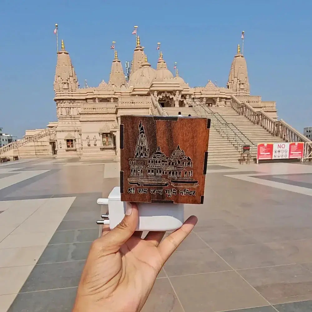 3 IN 1 Ayodhya Ram Mandir Electric Aroma Burner & Night lamp Zapiffy.store