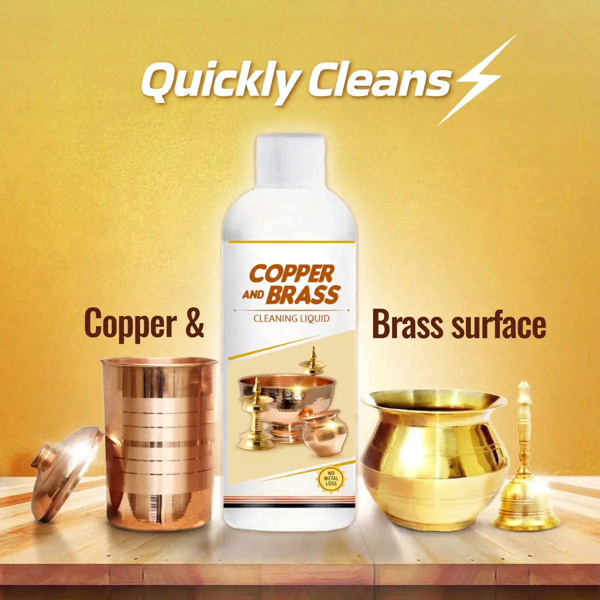 ShineBright™ - Instant Copper & Brass Cleaning Liquid ✨🥇 (Buy 1 Get 1 Free🔥🔥) Limited Period Offer Zapiffy.store