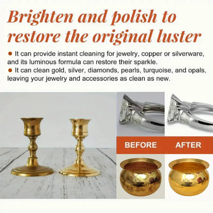 ShineBright™ - Instant Copper & Brass Cleaning Liquid ✨🥇 (Buy 1 Get 1 Free🔥🔥) Limited Period Offer Zapiffy.store