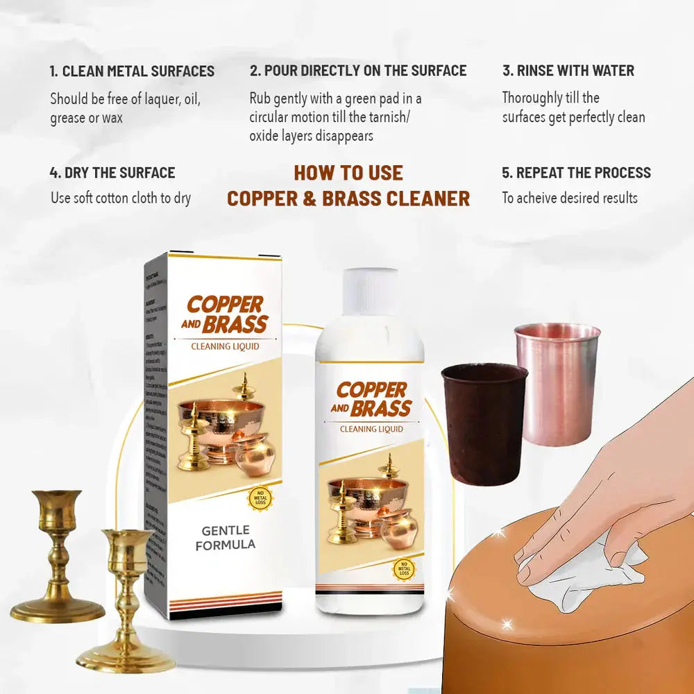 ShineBright™ - Instant Copper & Brass Cleaning Liquid ✨🥇 (Buy 1 Get 1 Free🔥🔥) Limited Period Offer Zapiffy.store
