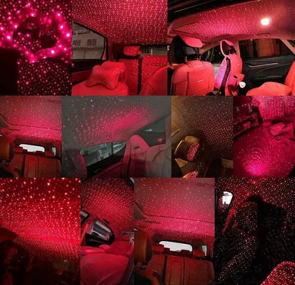 𝗕𝘂𝘆 𝟭 𝗚𝗲𝘁 𝟭 𝗙𝗿𝗲𝗲 LuxuryLight™ | USB Car Roof Star Light Mini Projector preimumart