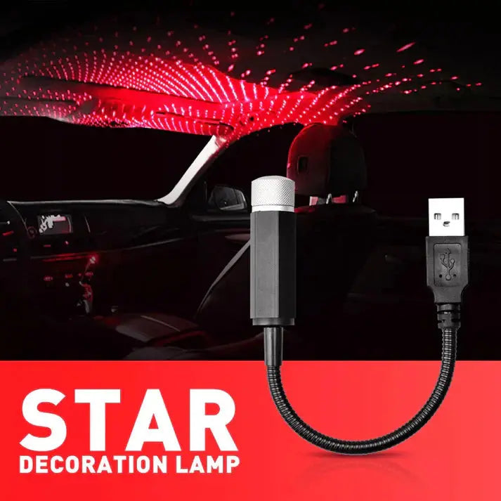 𝗕𝘂𝘆 𝟭 𝗚𝗲𝘁 𝟭 𝗙𝗿𝗲𝗲 LuxuryLight™ | USB Car Roof Star Light Mini Projector preimumart
